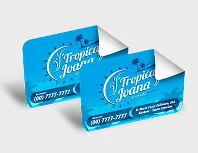 Adesivo em Vinil 5x30 - 4x0 - 250 unid